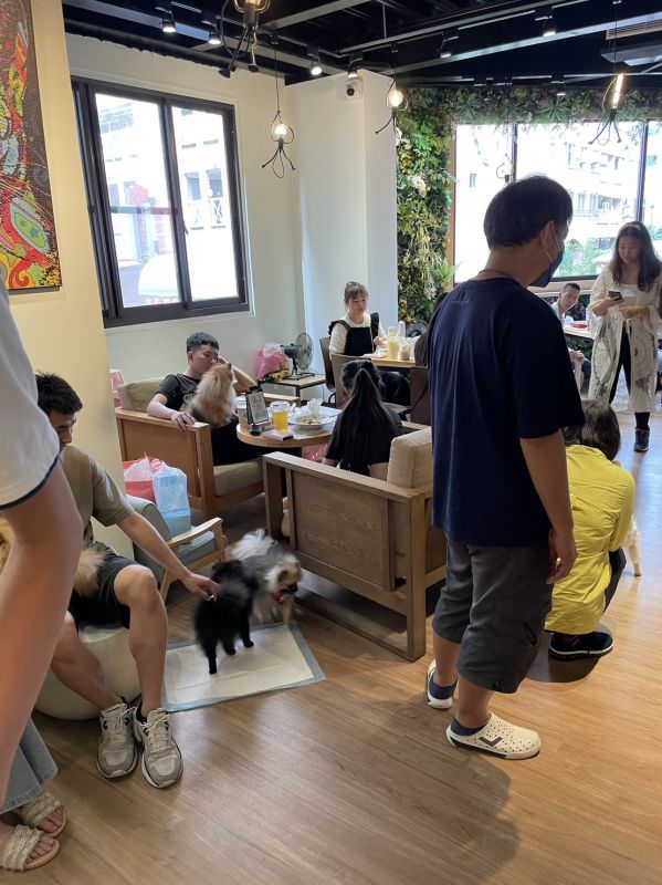 森林小徑精誠店對寵物超友善